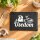 Kulturbeutel Usedom Strandmotiv 1 Liter Charcoal