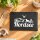 Kulturbeutel Nordsee Strandmotiv 1 Liter Charcoal