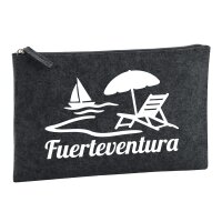 Kulturbeutel Fuerteventura Inselmotiv Spanien 1 Liter...