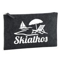 Kulturbeutel Skiathos Inselmotiv Griechenland 1 Liter...