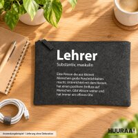 Kulturbeutel Lehrer Definition 1 Liter Charcoal