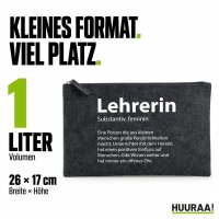 Kulturbeutel Lehrerin Definition 1 Liter Charcoal