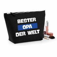 Kulturbeutel Bester Opa der Welt 1 Liter Charcoal