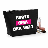 Kulturbeutel Beste Oma der Welt 1 Liter Charcoal