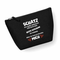 Kulturbeutel Schatz beste Geschenk Aber du hast mich. 1...