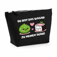 Kulturbeutel Bist das Wasabi zu meinem Sushi 1 Liter...