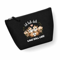 Kulturbeutel Ich hab dich ganz doll lieb...