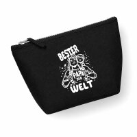 Kulturbeutel Bester Papa der Welt 1 Liter Charcoal
