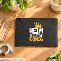 Kulturbeutel Heimwerker K&ouml;nig 1 Liter Charcoal