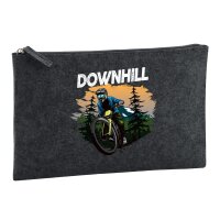 Kulturbeutel Downhill Bike 1 Liter Charcoal