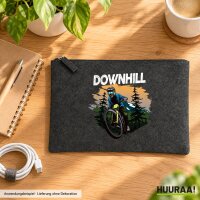 Kulturbeutel Downhill Bike 1 Liter Charcoal