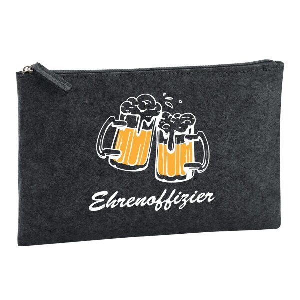Kulturbeutel Ehrenoffizier Schützenfest 1 Liter Charcoal