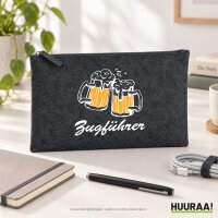 Kulturbeutel Zugführer Schützenfest Spielmannszug 1 Liter Charcoal