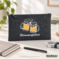 Kulturbeutel Stimmenführer Spielmannszug 1 Liter Charcoal