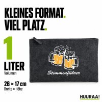 Kulturbeutel Stimmenführer Spielmannszug 1 Liter Charcoal