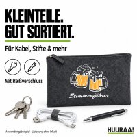Kulturbeutel Stimmenführer Spielmannszug 1 Liter Charcoal