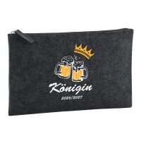 Kulturbeutel K&ouml;nigin 2026/27 Bierkrug...