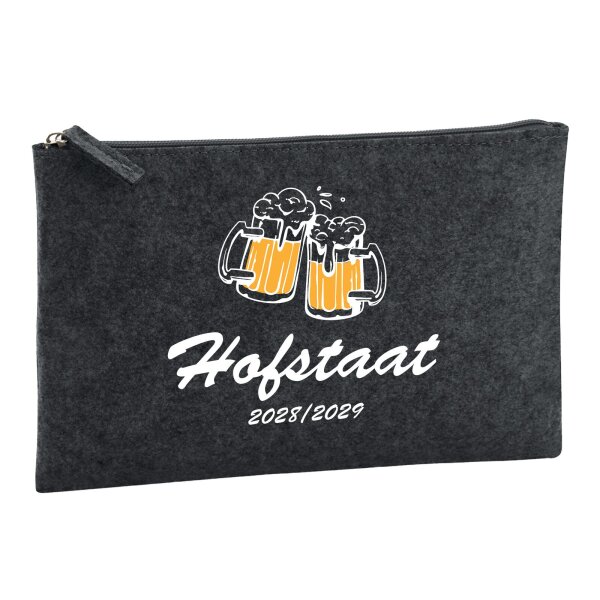 Kulturbeutel Hofstaat 2028/29 Bierkrug Schützenfest 1 Liter Charcoal