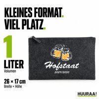 Kulturbeutel Hofstaat 2029/30 Bierkrug Schützenfest 1 Liter Charcoal