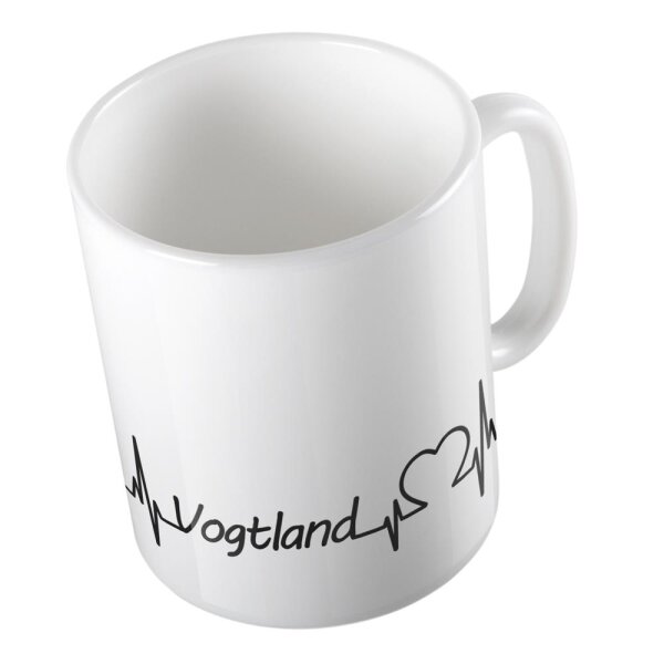 Kaffeetasse Vogtland Weiß 330ml
