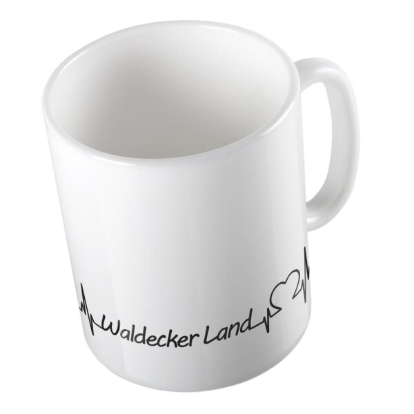 Kaffeetasse Waldecker Land Weiß 330ml