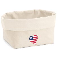 Organizer Liberia Flagge Herz