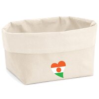 Organizer Niger Flagge Herz