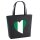 Filzshopper Nigeria Flagge Herz, 22 Liter