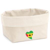 Organizer Sao Tome und Principe Flagge Herz