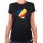 Damen T-Shirt Seychellen Flagge Herz