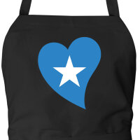 Sch&uuml;rze Somalia Flagge Herz