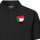 Damen Polo Shirt Sudan Flagge Herz