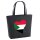 Filzshopper Sudan Flagge Herz, 22 Liter
