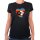 Damen T-Shirt Swasiland Flagge Herz