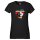 Damen T-Shirt Swasiland Flagge Herz