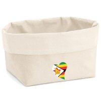Organizer Simbabwe Flagge Herz
