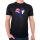 Herren T-Shirt Anguilla Flagge Herz