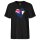 Herren T-Shirt Anguilla Flagge Herz