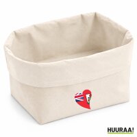 Organizer Bermuda Flagge Herz