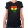 Damen T-Shirt Bolivien Flagge Herz