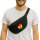 Bauchtasche Bolivien Flagge Herz 2,5 Liter Black