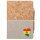 Notizbuch A5 Bolivien Flagge Herz 80 Blatt inkl. Kugelschreiber
