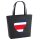 Filzshopper Costa Rica Flagge Herz, 22 Liter