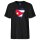 Herren T-Shirt Kuba Flagge Herz