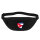 Bauchtasche Kuba Flagge Herz 2,5 Liter Black