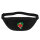 Bauchtasche Dominica Flagge Herz 2,5 Liter Black