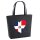Filzshopper Dominikanische Republik Flagge Herz, 22 Liter