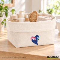 Organizer Falklandinseln Flagge Herz