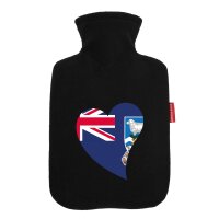 W&auml;rmflasche Falklandinseln Flagge Herz