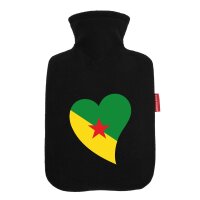 W&auml;rmflasche Franz&ouml;sisch-Guayana Flagge...